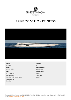 PRINCESS - Princess 50 FLY