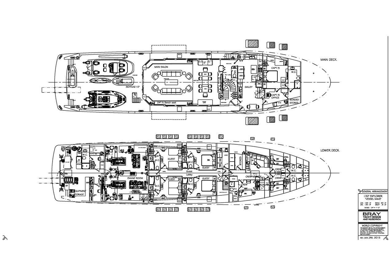 Купить яхту All Ocean Yachts-Bray Ocean Rover 132 132 в Shestakov Yacht Sales
