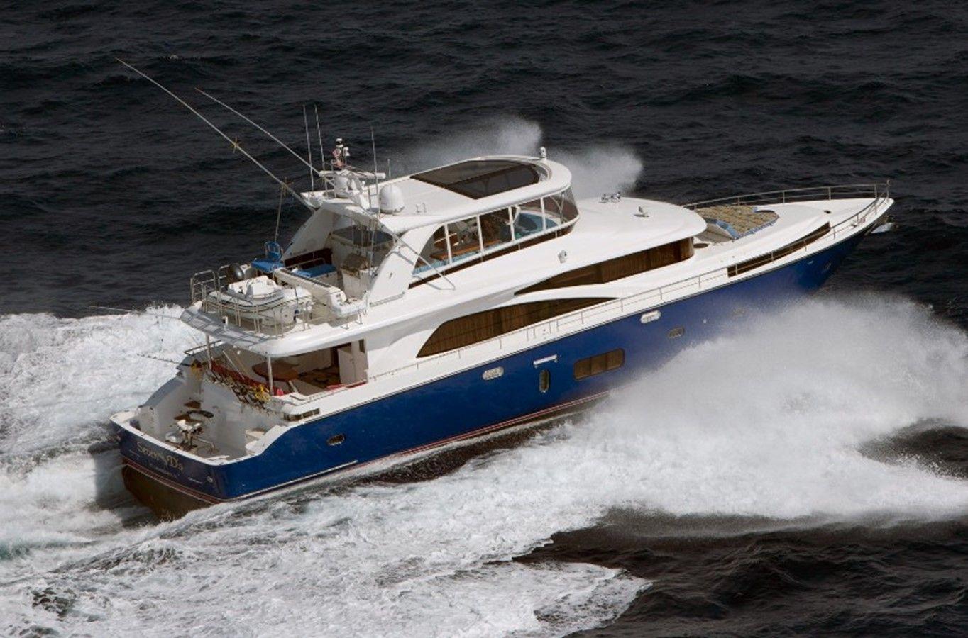 JOHNSON 83' FLYBRIDGE wFISHING COCKPIT - Johnson