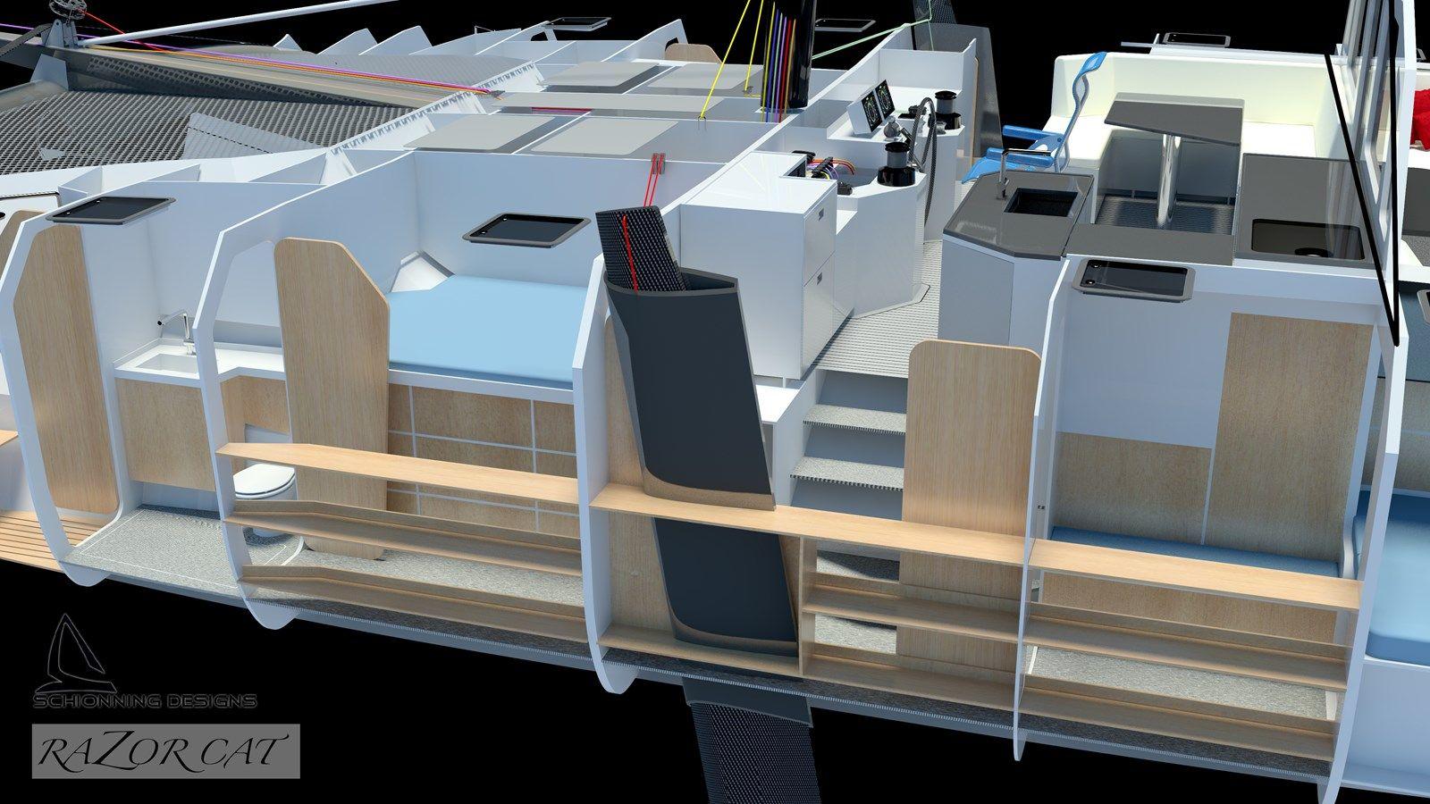 Razor Cat 52 yacht sale