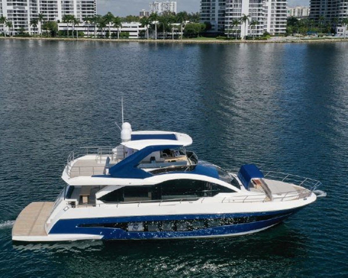 Buy a The Only Blue 66 Fly 66 Fly at Shestakov Yacht Sales