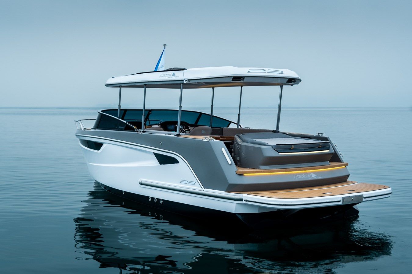 Купить Alfastreet 23 open electric - ALFASTREET MARINE