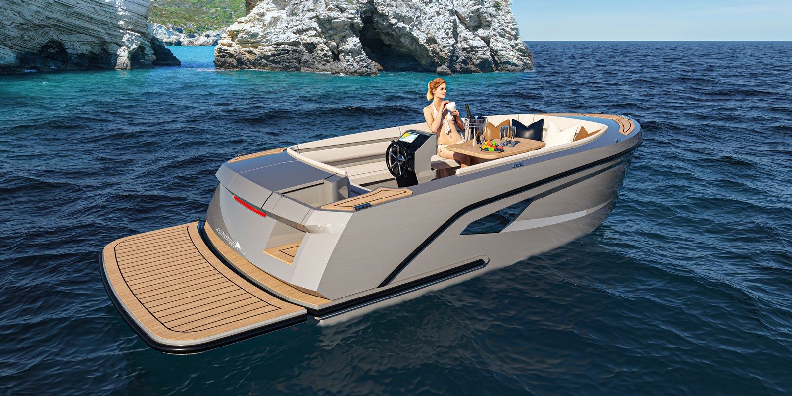 Стоимость яхты Alfastreet 21 open electric