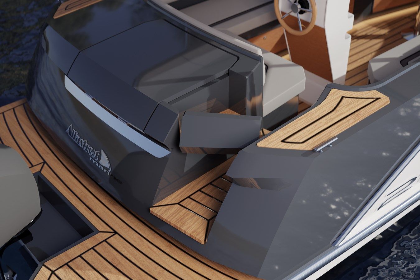 Alfastreet 21 open electric - ALFASTREET MARINE