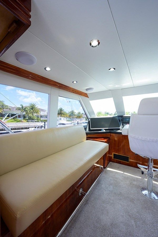 Enclosed Bridge - Hatteras yacht sale