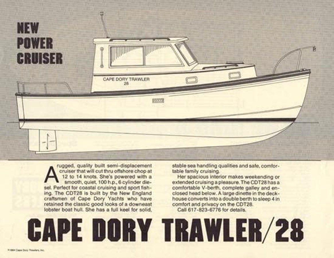1988 Cape Dory Flybridge Cruiser