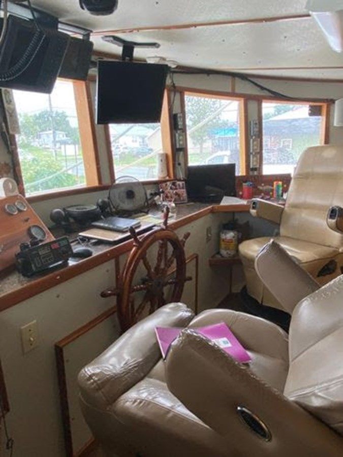 1984 Commercial 72 Trawler Freezer Shrimper 1984