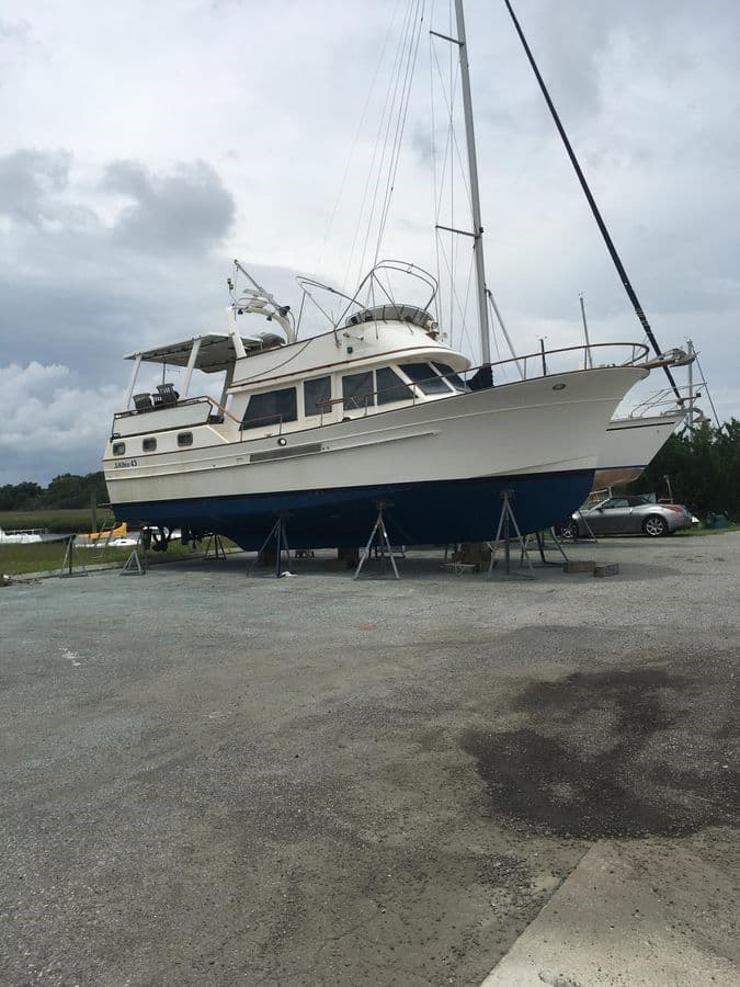 1990 Albin 43 Sundeck Trawler yacht sale