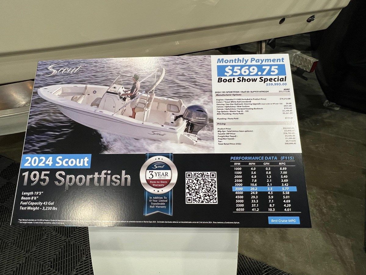 No Name - SCOUT BOATS yacht sale