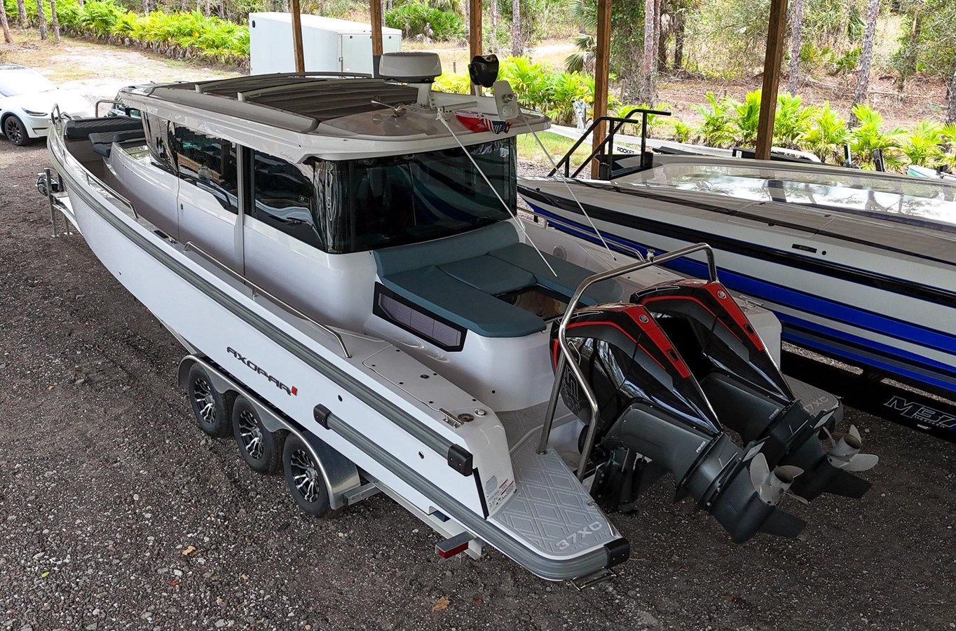 best yacht sales deals 2022 Axopar 37 XC Cross Cabin Brabus 2022
