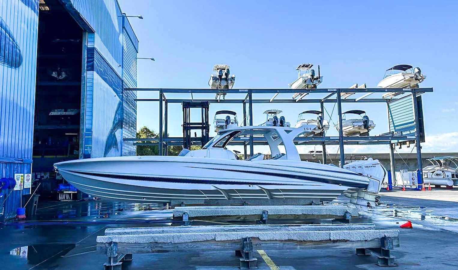 Buy a 2017 MTI V42 2017 at Shestakov Yacht Sales