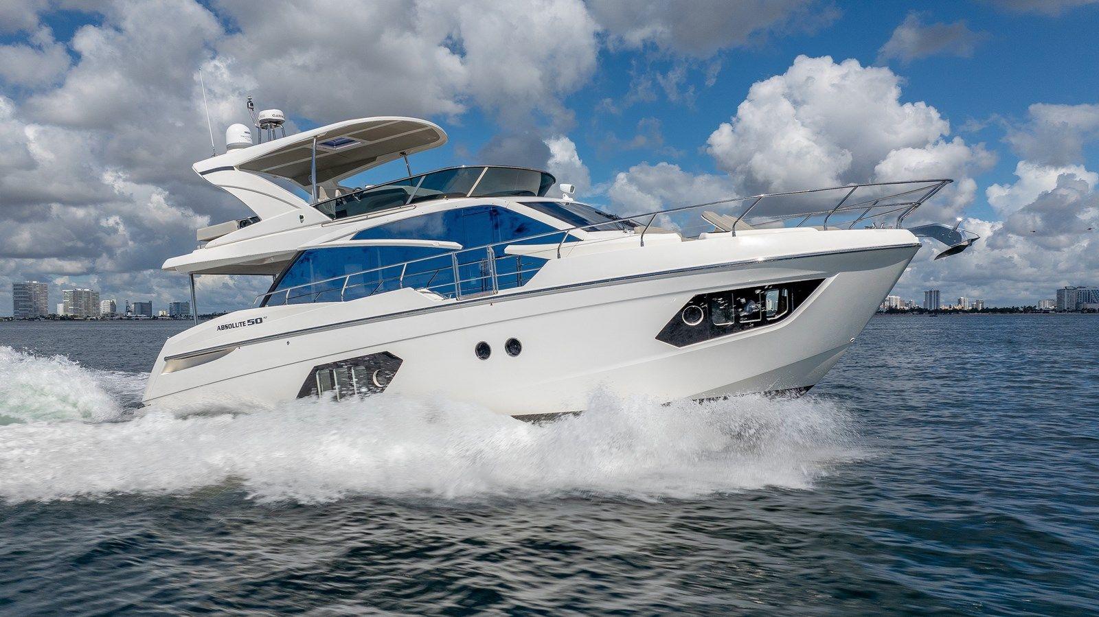 Buy a Four Sail Flybridge at Shestakov Yacht Sales