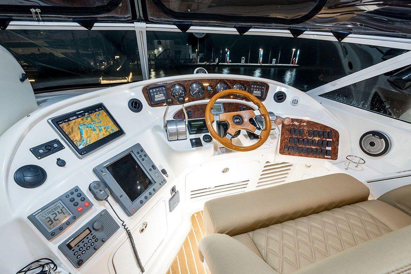 2002 Sea Ray 540 Cockpit Motor Yacht 57 yacht sale