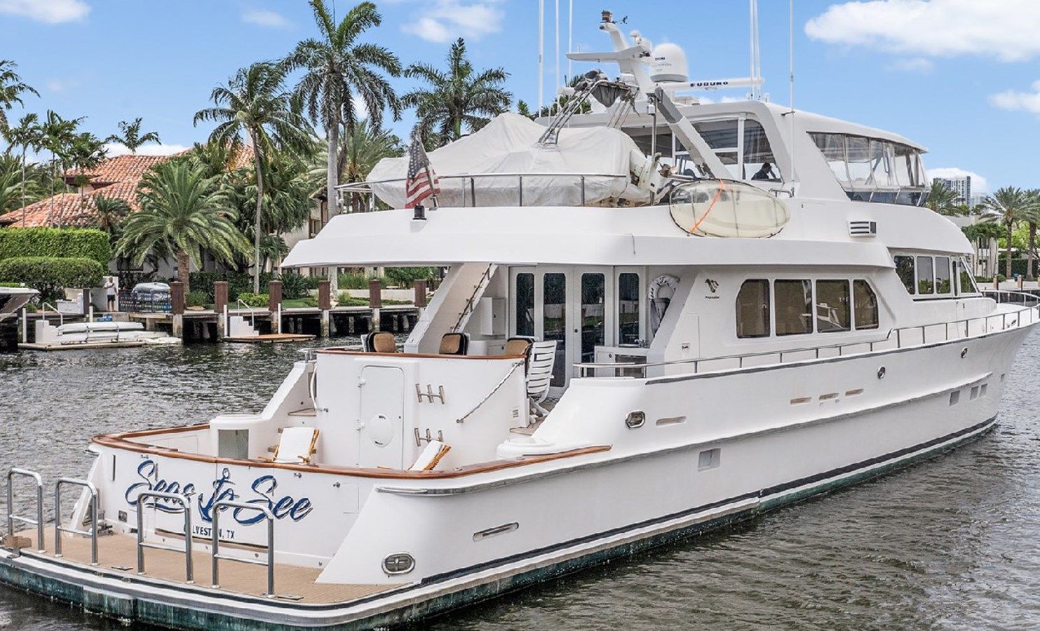 best yacht sales deals SEAS TO SEE Cockpit Motor Yacht