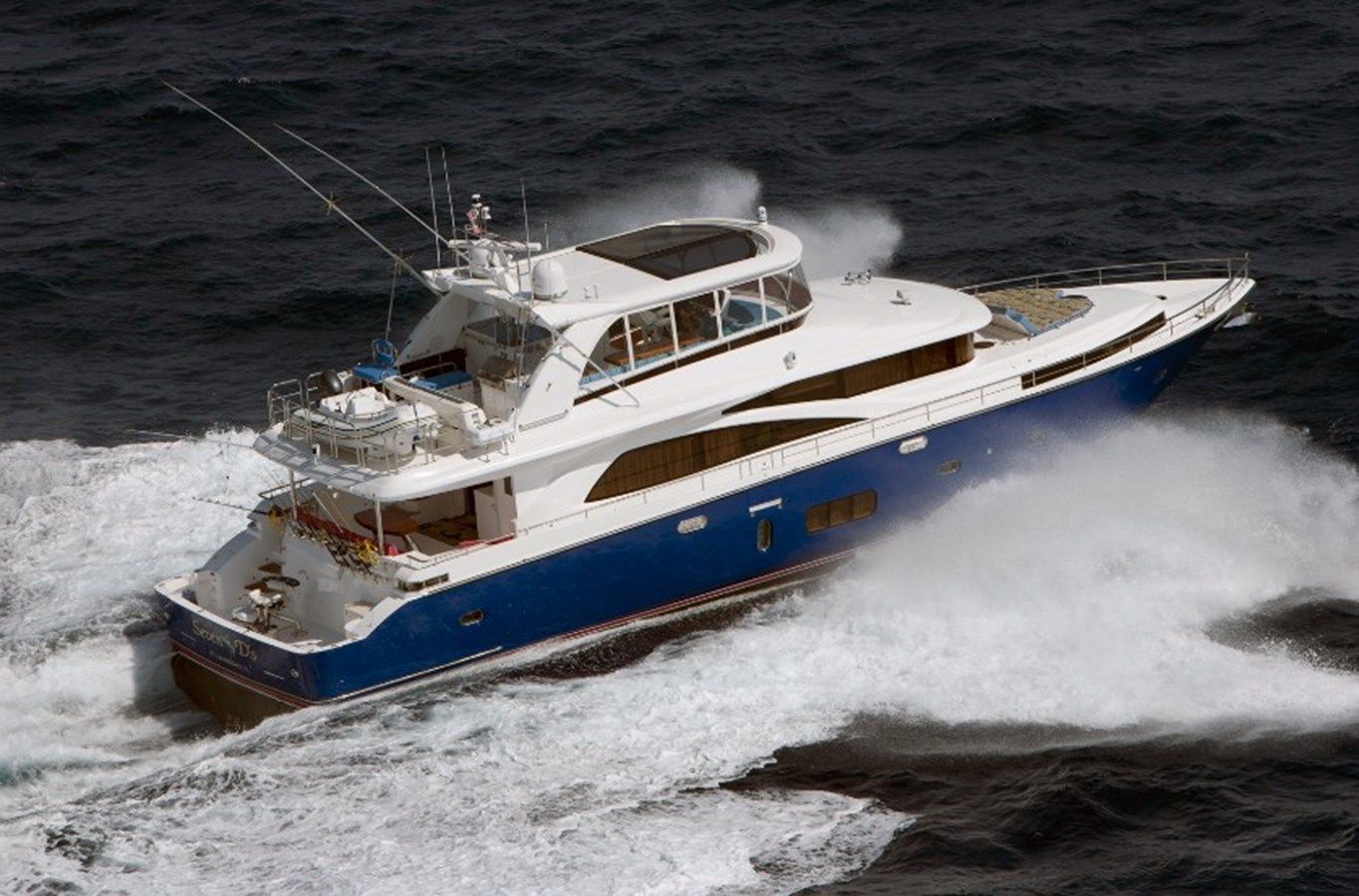 best yacht sales deals JOHNSON 83' FLYBRIDGE wFISHING COCKPIT - Johnson