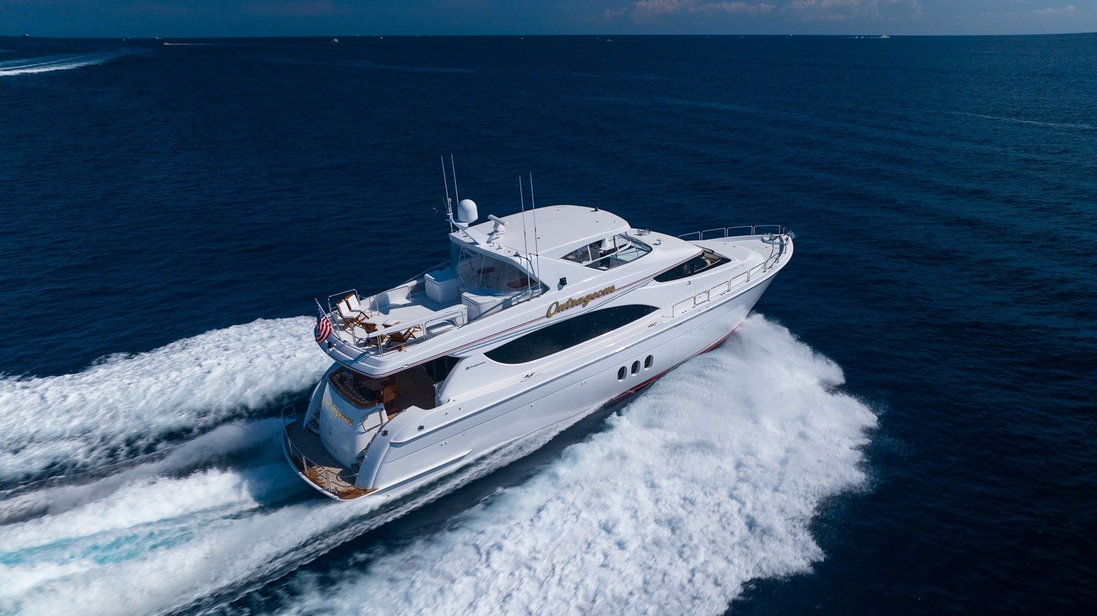Outrageous 80 yacht sale