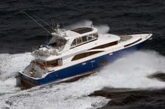 JOHNSON 83' FLYBRIDGE wFISHING COCKPIT - Johnson