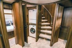 Buy a JOHNSON 83' SKYLOUNGE WHYDRAULIC PLATFORM 2025 at Shestakov Yacht Sales