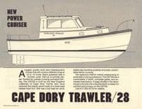1988 Cape Dory Flybridge Cruiser