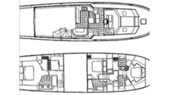 Лучшие предложения покупки яхты 1999 Hatteras 74 Sport Deck Motor Yacht 1999