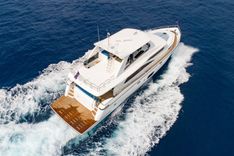 JOHNSON 80' FLYBRIDGE WHYDRAULIC PLATFORM