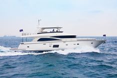 JOHNSON 80' FLYBRIDGE WHYDRAULIC PLATFORM 80