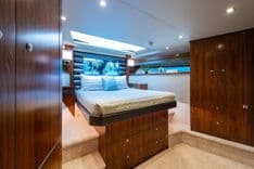 best yacht sales deals OBSESSION Enclosed Flybridge